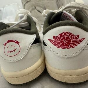 Jordan Kids Sneakers - White and Olive